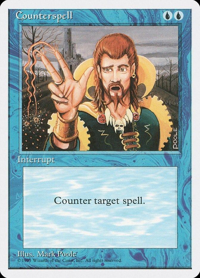 Magic: The Gathering MTG Single Counterspell [Fourth Edition]