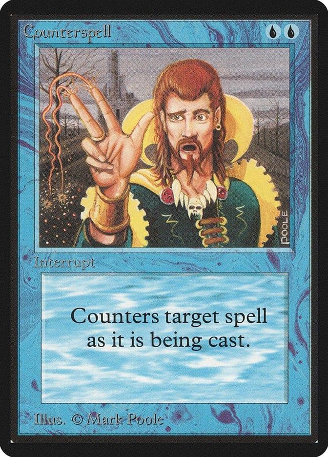 Magic: The Gathering MTG Single Counterspell [Limited Edition Beta]
