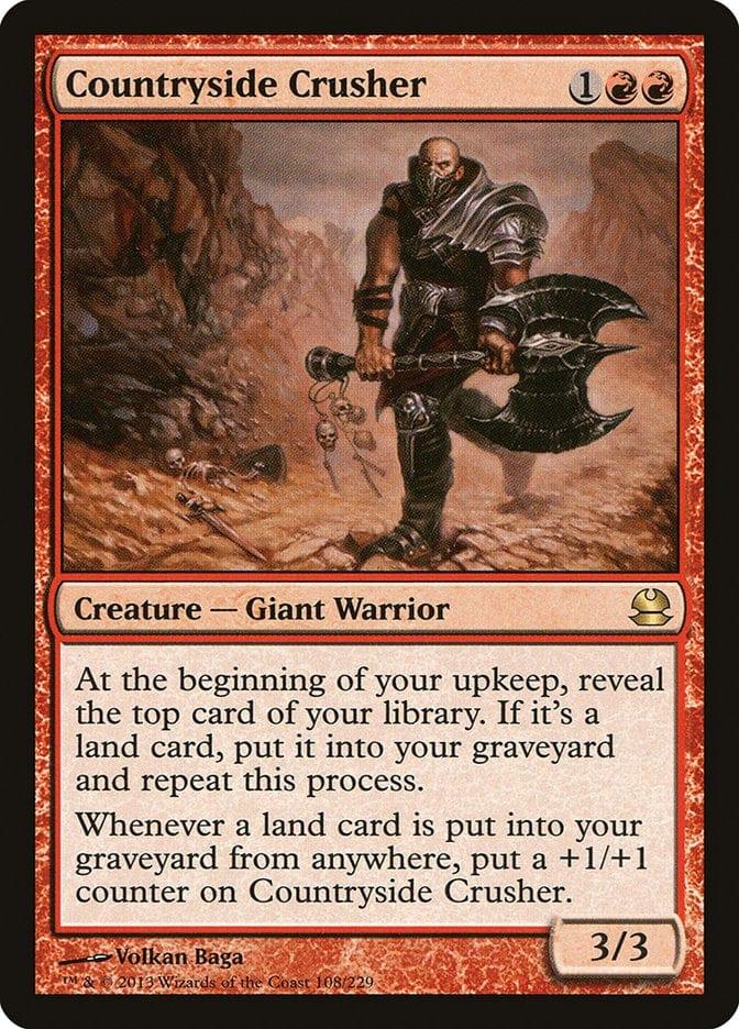 Magic: The Gathering MTG Single Countryside Crusher [Modern Masters]