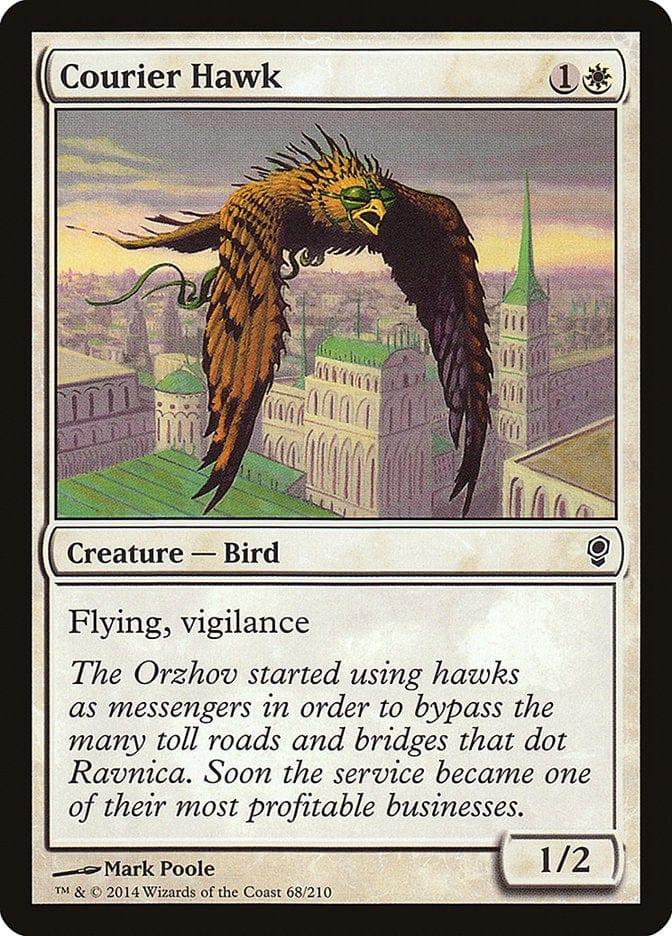 Magic: The Gathering MTG Single Courier Hawk [Conspiracy]