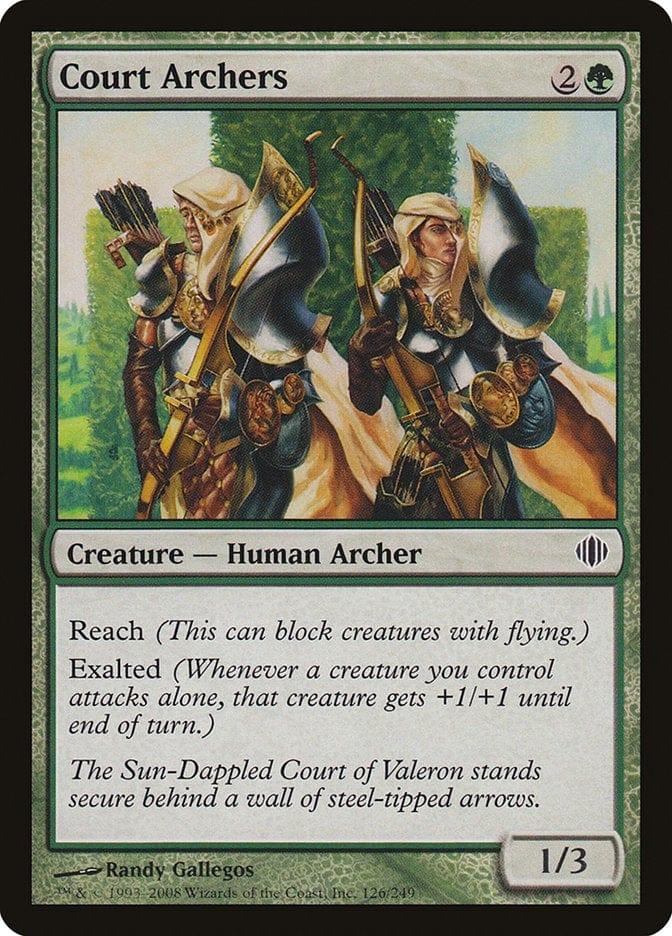 Magic: The Gathering MTG Single Court Archers [Shards of Alara]