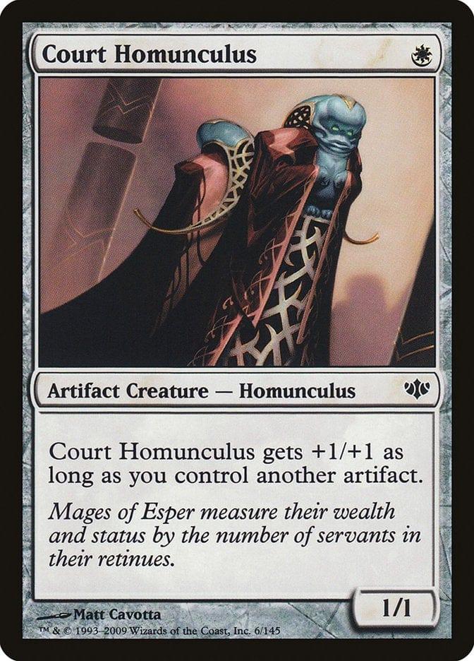 Magic: The Gathering MTG Single Court Homunculus [Conflux]