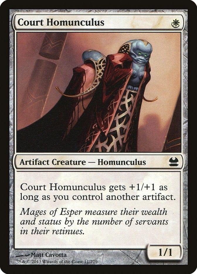 Magic: The Gathering MTG Single Court Homunculus [Modern Masters]