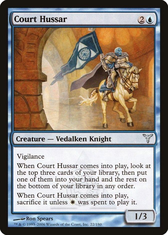 Magic: The Gathering MTG Single Court Hussar [Dissension]