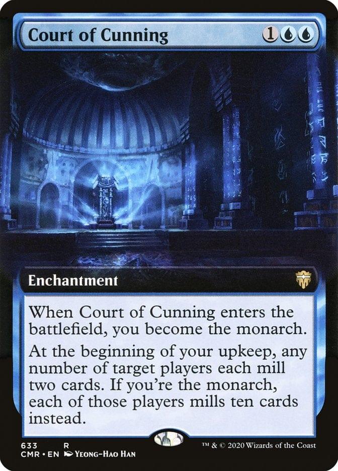 Magic: The Gathering MTG Single Court of Cunning (Extended) [Commander Legends Extended]