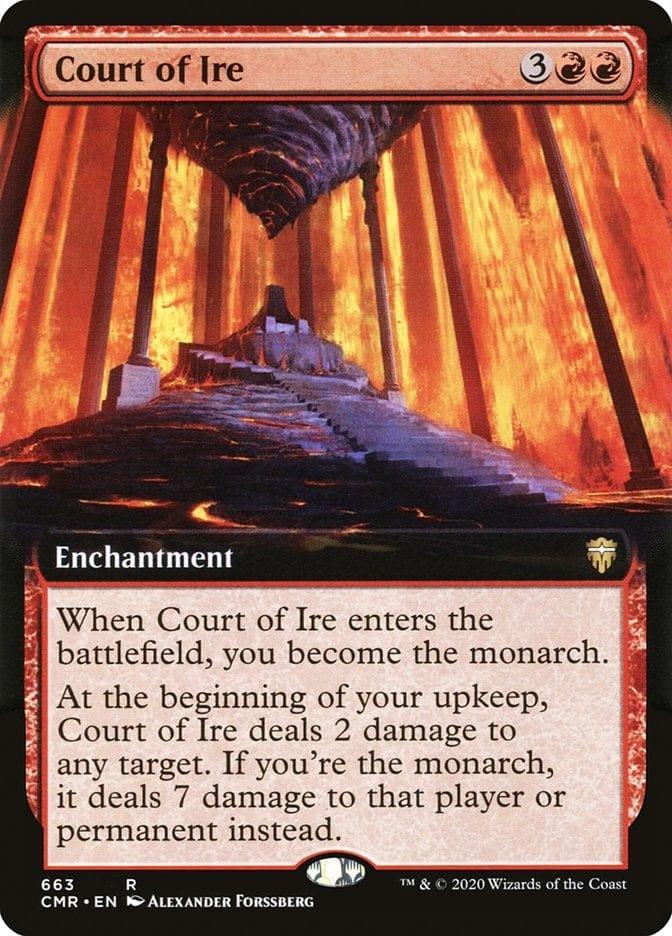 Magic: The Gathering MTG Single Court of Ire (Extended) [Commander Legends Extended]