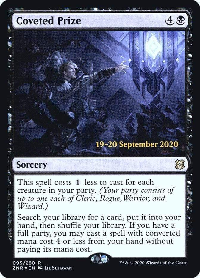 Magic: The Gathering MTG Single Coveted Prize [Zendikar Rising Prerelease Promos]