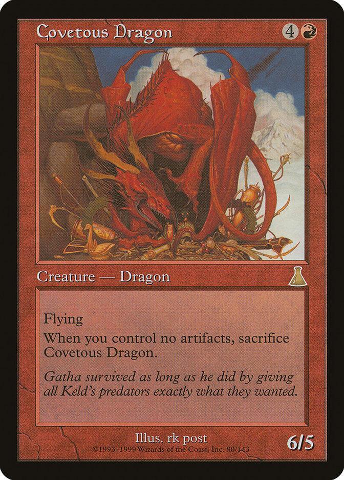 Magic: The Gathering MTG Single Covetous Dragon [Urza's Destiny]