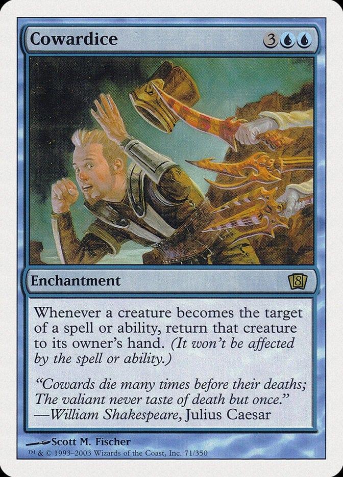 Magic: The Gathering MTG Single Cowardice [Eighth Edition]