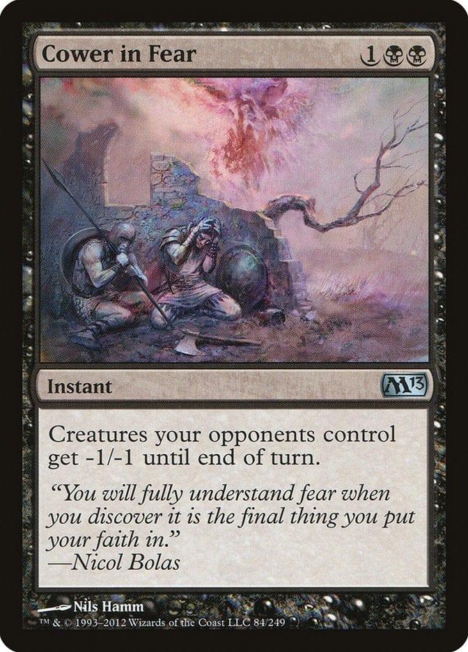 Magic: The Gathering MTG Single Cower in Fear [Magic 2013]