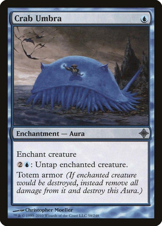 Magic: The Gathering MTG Single Crab Umbra [Rise of the Eldrazi]