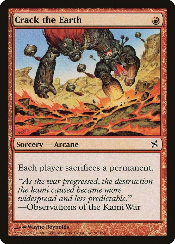 Magic: The Gathering MTG Single Crack the Earth [Betrayers of Kamigawa]