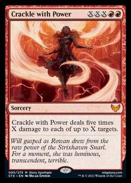 Magic: The Gathering MTG Single Crackle with Power [Strixhaven: School of Mages]