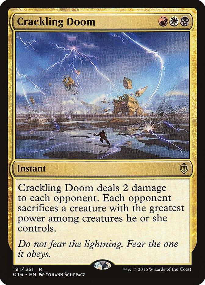 Magic: The Gathering MTG Single Crackling Doom [Commander 2016]