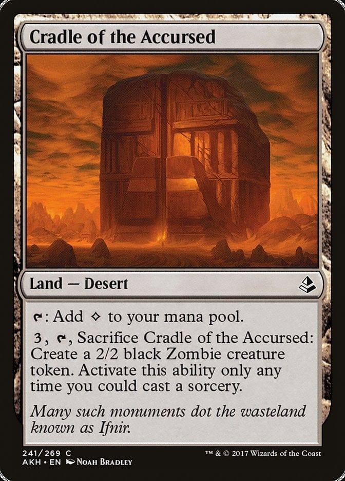 Magic: The Gathering MTG Single Cradle of the Accursed [Amonkhet]