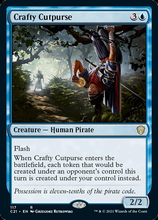Magic: The Gathering MTG Single Crafty Cutpurse [Commander 2021]