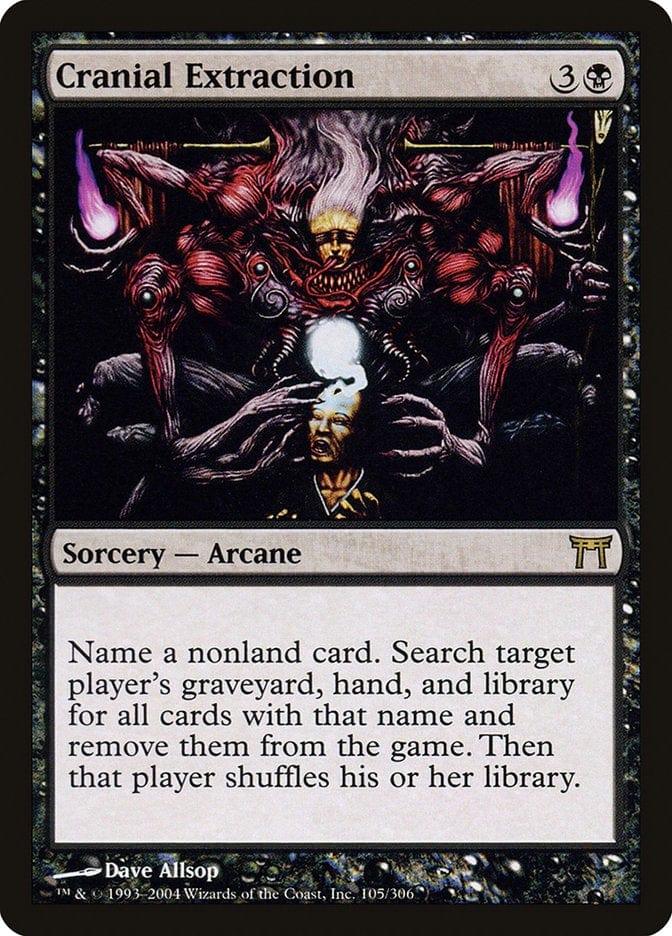 Magic: The Gathering MTG Single Cranial Extraction [Champions of Kamigawa]
