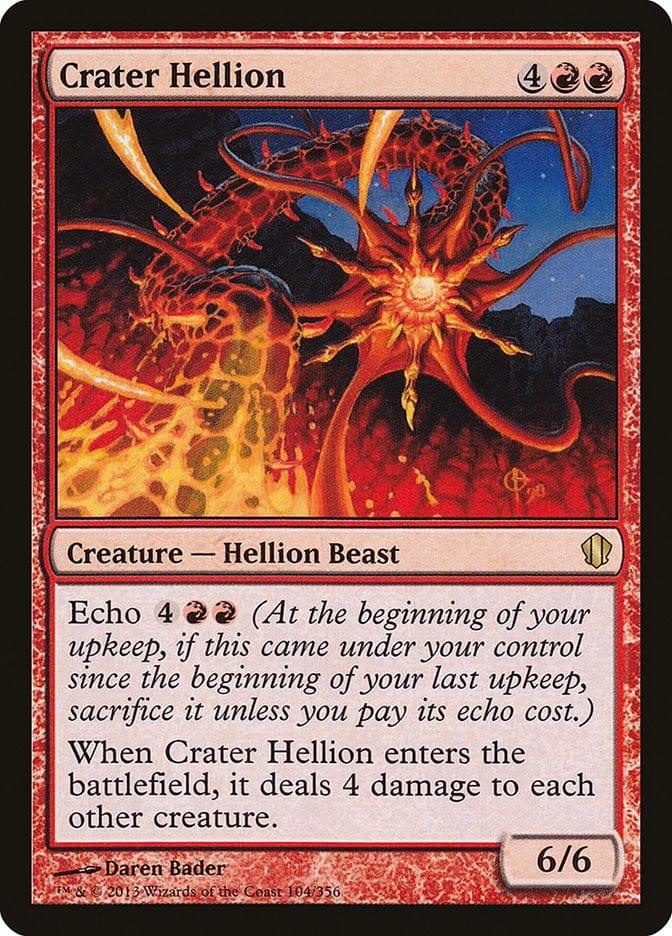 Magic: The Gathering MTG Single Crater Hellion [Commander 2013]