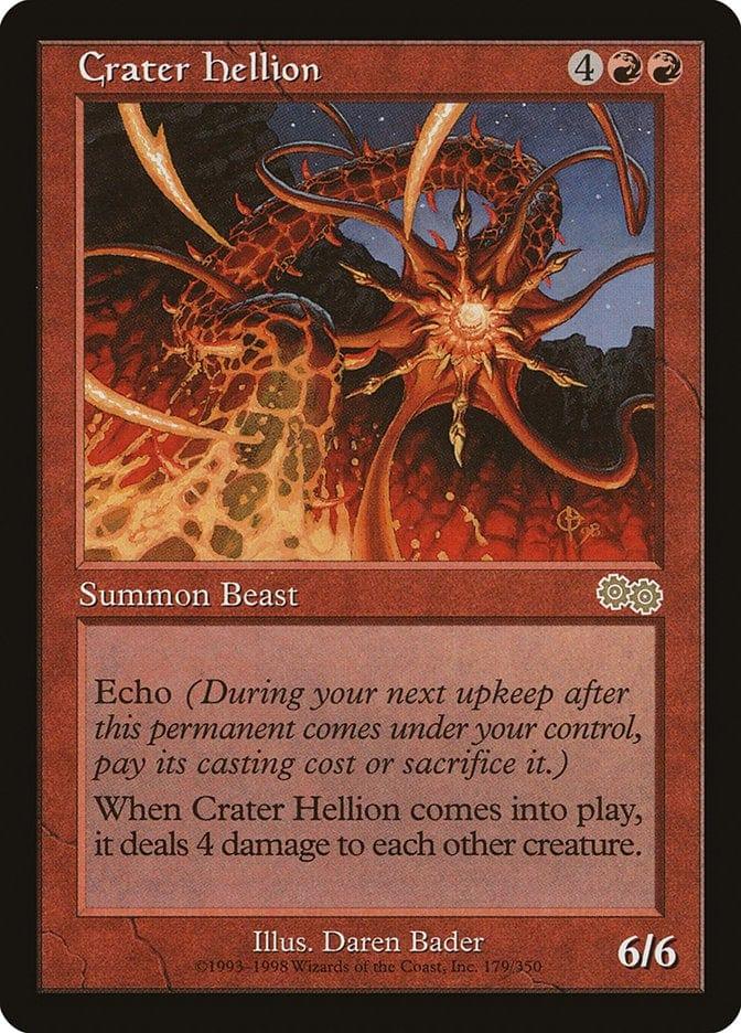 Magic: The Gathering MTG Single Crater Hellion [Urza's Saga]