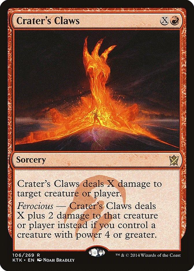 Magic: The Gathering MTG Single Crater's Claws [Khans of Tarkir]