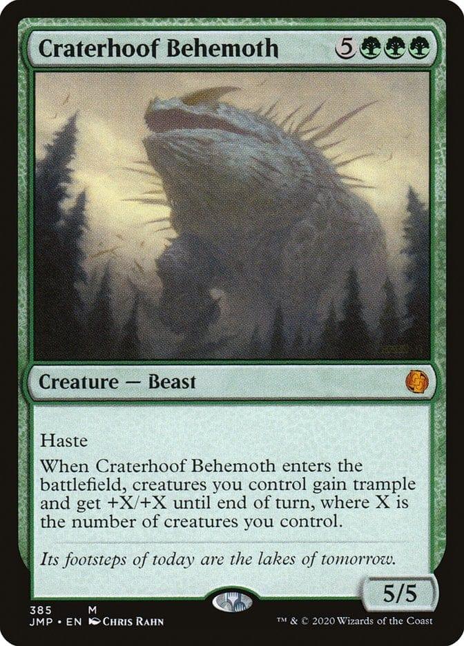 Magic: The Gathering MTG Single Craterhoof Behemoth [Jumpstart]