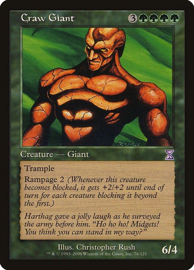 Magic: The Gathering MTG Single Craw Giant [Time Spiral Timeshifted]
