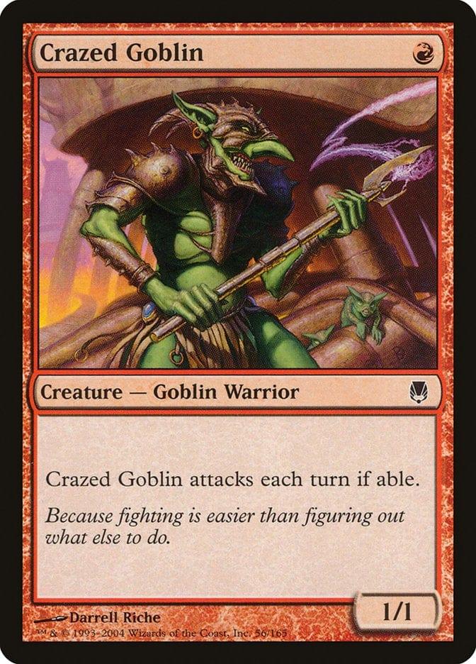 Magic: The Gathering MTG Single Crazed Goblin [Darksteel]