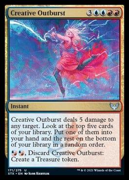 Magic: The Gathering MTG Single Creative Outburst [Strixhaven: School of Mages]