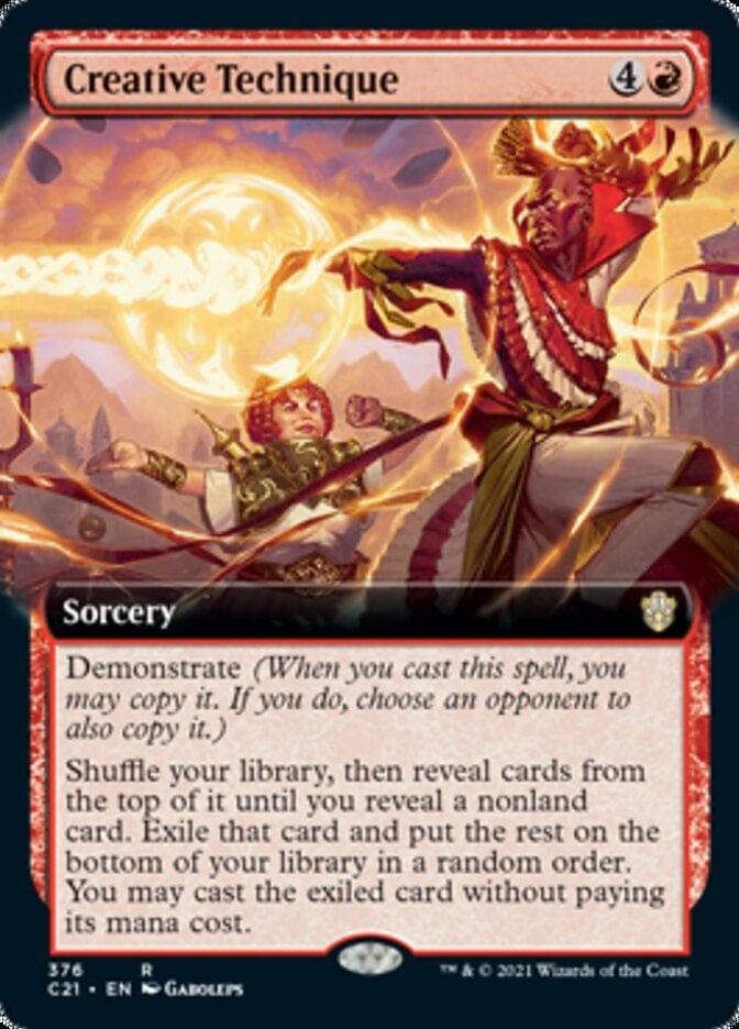 Magic: The Gathering MTG Single Creative Technique (Extended) [Commander 2021]