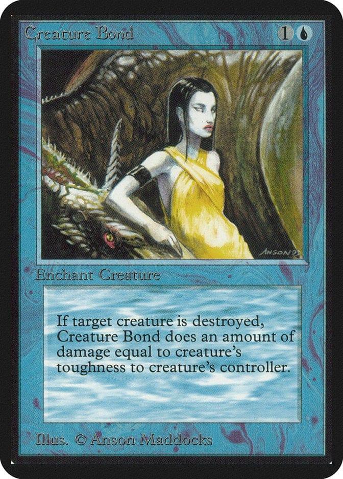Magic: The Gathering MTG Single Creature Bond [Limited Edition Alpha]