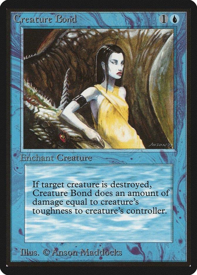 Magic: The Gathering MTG Single Creature Bond [Limited Edition Beta]