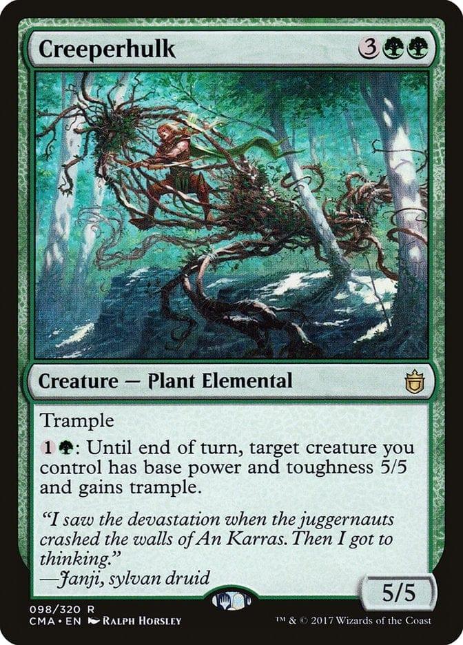 Magic: The Gathering MTG Single Creeperhulk [Commander Anthology]