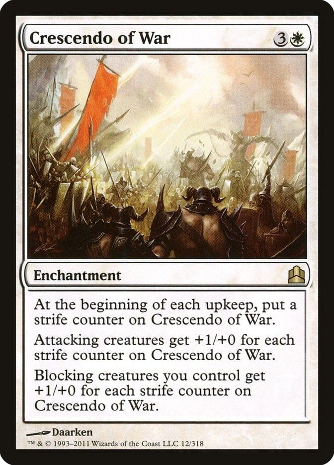 Magic: The Gathering MTG Single Crescendo of War [Commander 2011]