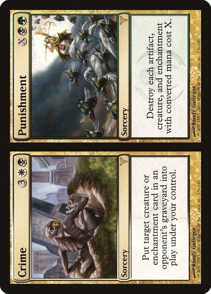 Magic: The Gathering MTG Single Crime // Punishment [Dissension]