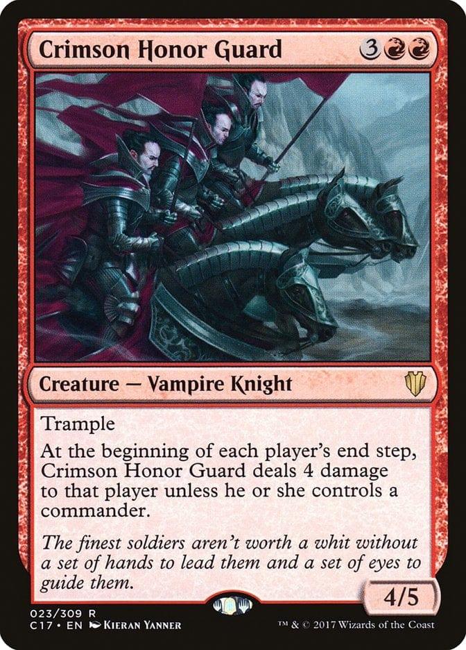 Magic: The Gathering MTG Single Crimson Honor Guard [Commander 2017]