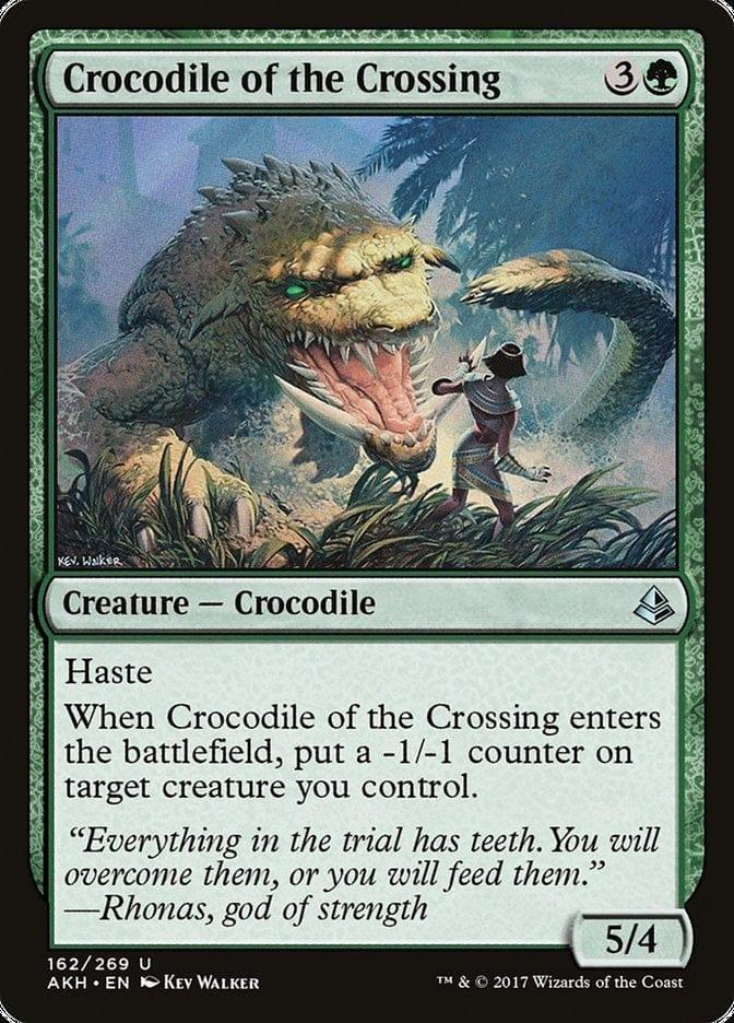 Magic: The Gathering MTG Single Crocodile of the Crossing [Amonkhet]