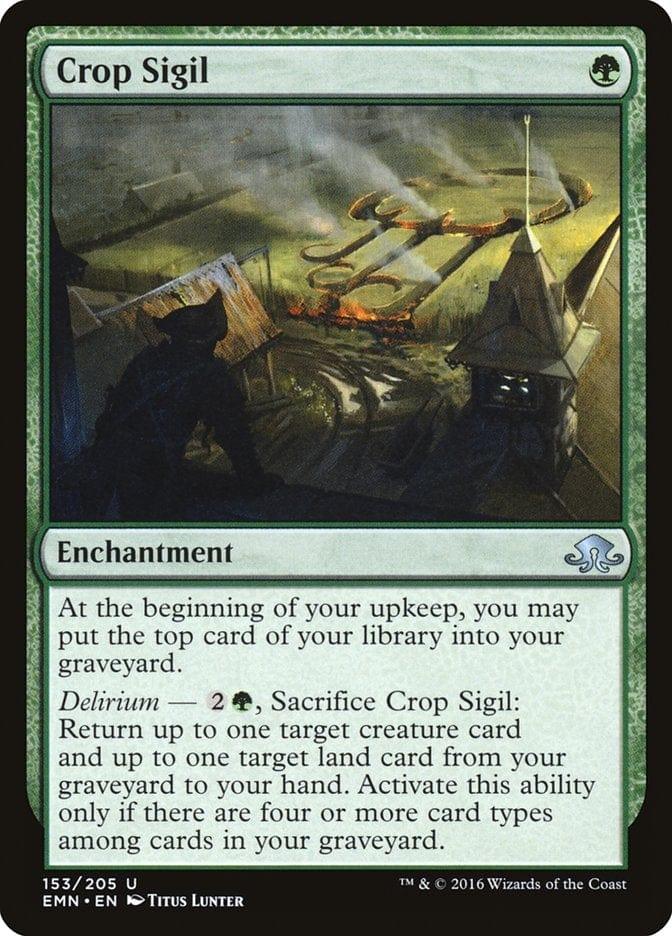 Magic: The Gathering MTG Single Crop Sigil [Eldritch Moon]