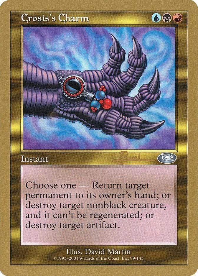 Magic: The Gathering MTG Single Crosis's Charm (Antoine Ruel) [World Championship Decks 2001]