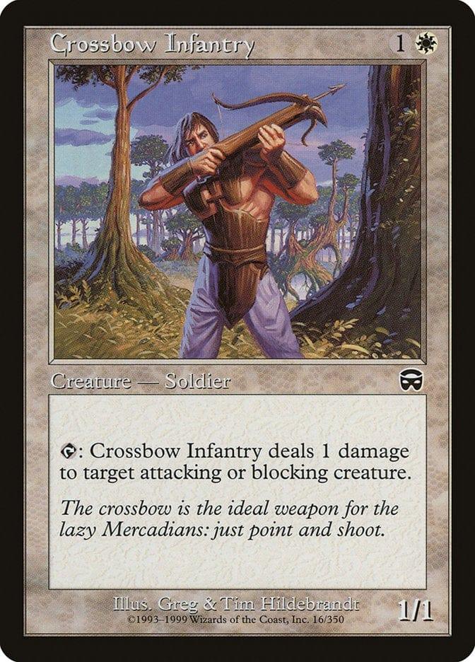 Magic: The Gathering MTG Single Crossbow Infantry [Mercadian Masques]