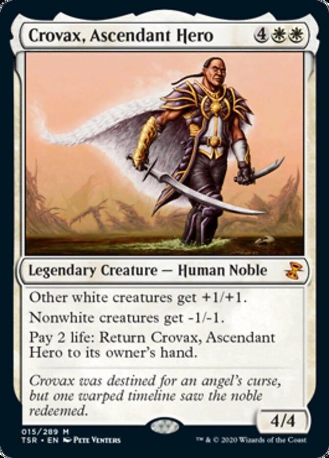Magic: The Gathering MTG Single Crovax, Ascendant Hero [Time Spiral Remastered]
