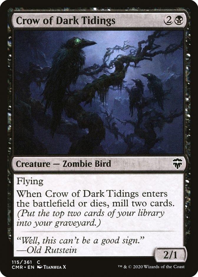 Magic: The Gathering MTG Single Crow of Dark Tidings [Commander Legends]
