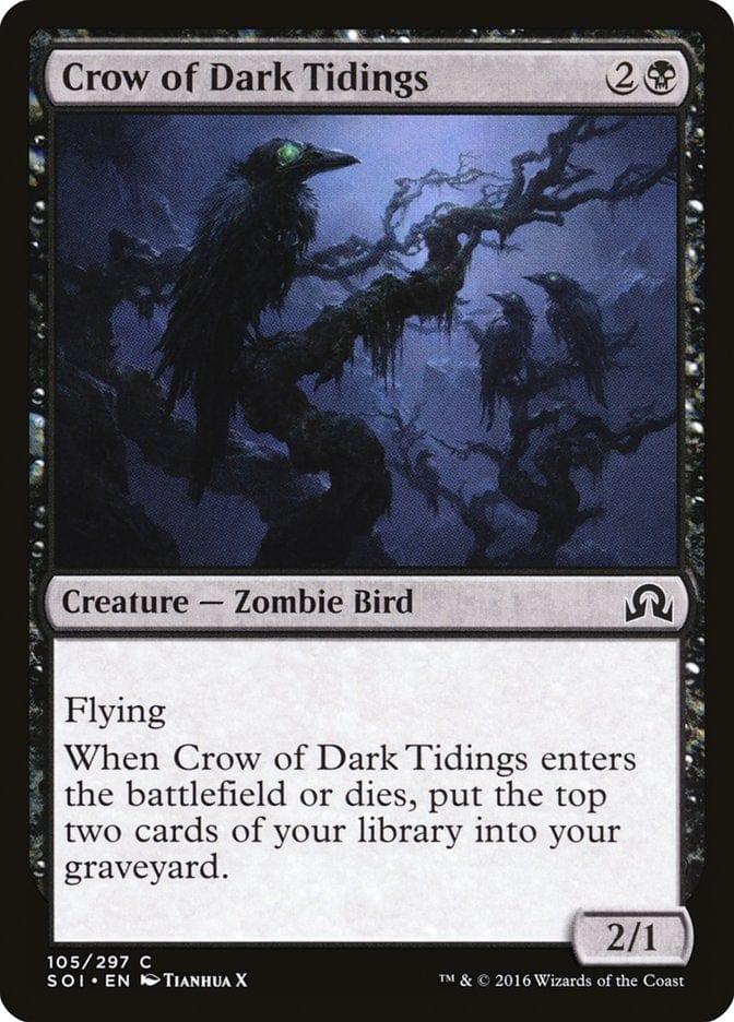 Magic: The Gathering MTG Single Crow of Dark Tidings [Shadows over Innistrad]