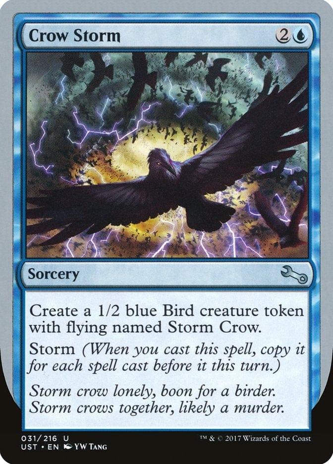 Magic: The Gathering MTG Single Crow Storm [Unstable]