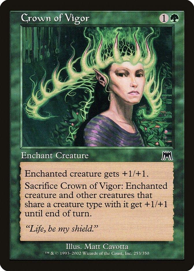 Magic: The Gathering MTG Single Crown of Vigor [Onslaught]