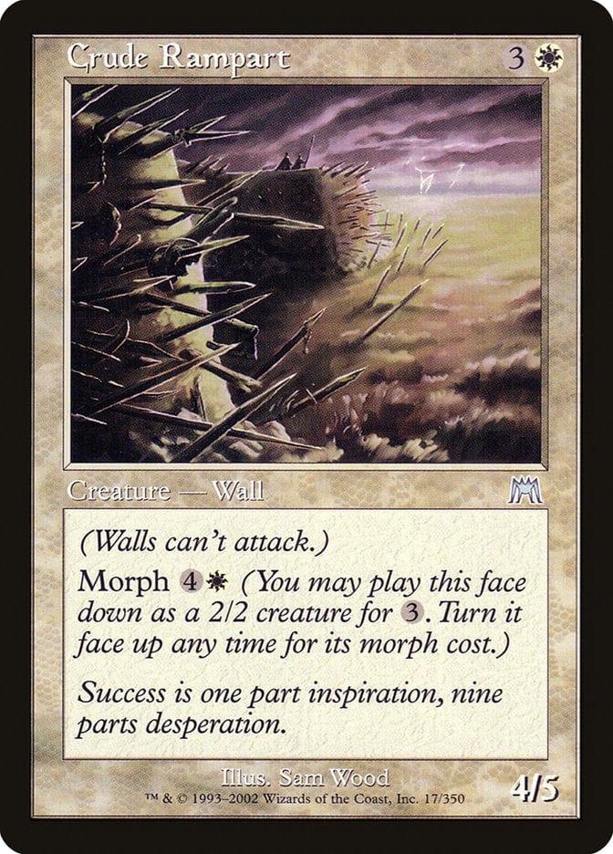 Magic: The Gathering MTG Single Crude Rampart [Onslaught]