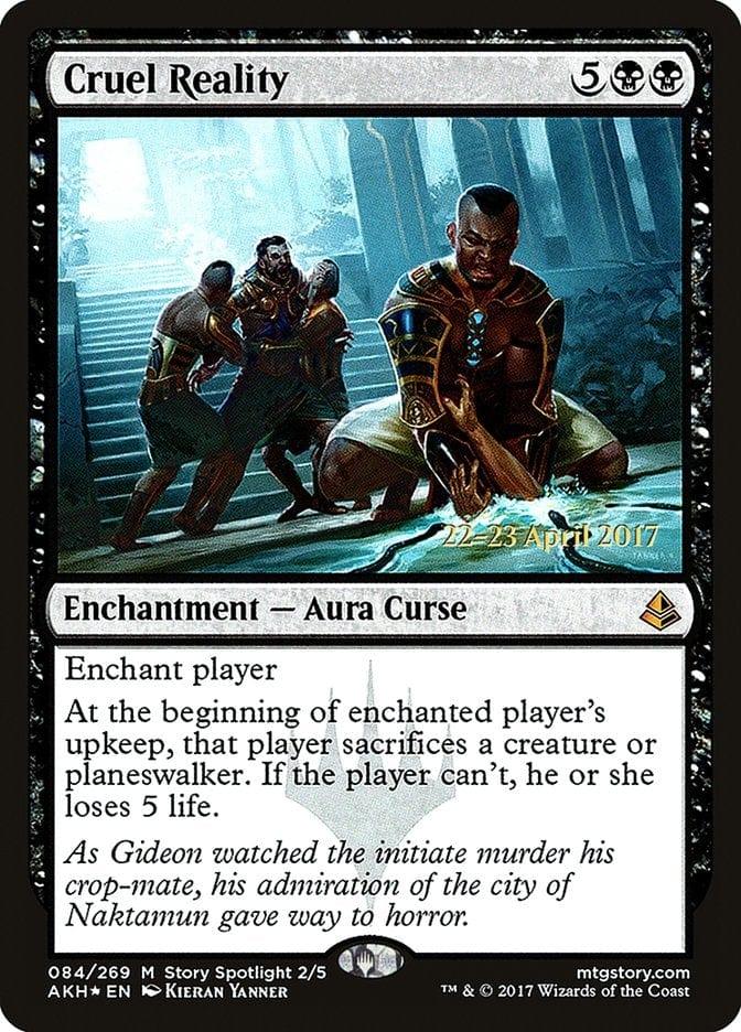 Magic: The Gathering MTG Single Cruel Reality  [Amonkhet Prerelease Promos]