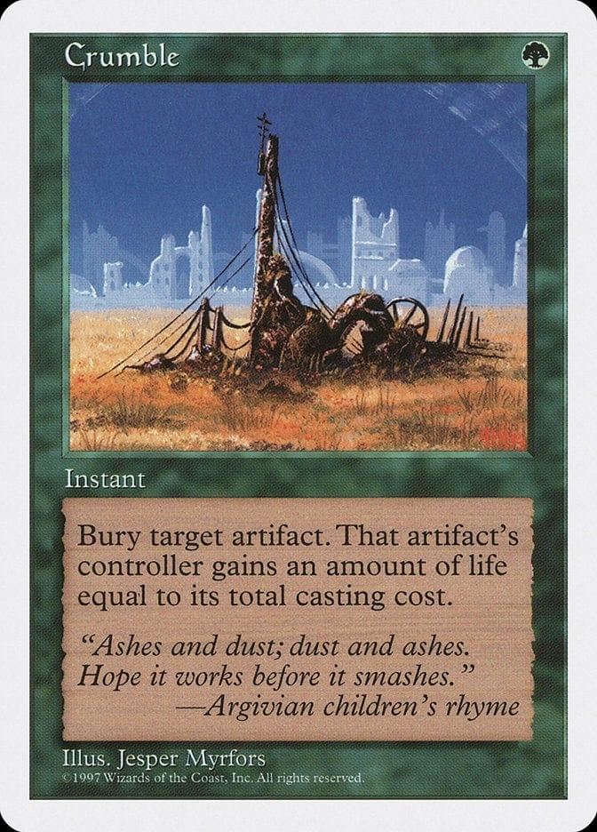 Magic: The Gathering MTG Single Crumble [Fifth Edition]