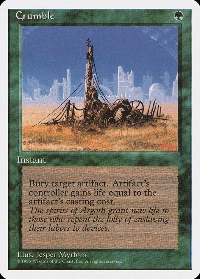 Magic: The Gathering MTG Single Crumble [Fourth Edition]