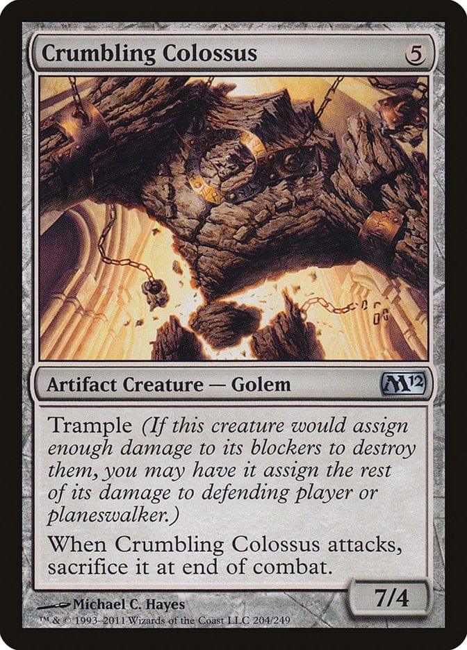 Magic: The Gathering MTG Single Crumbling Colossus [Magic 2012]