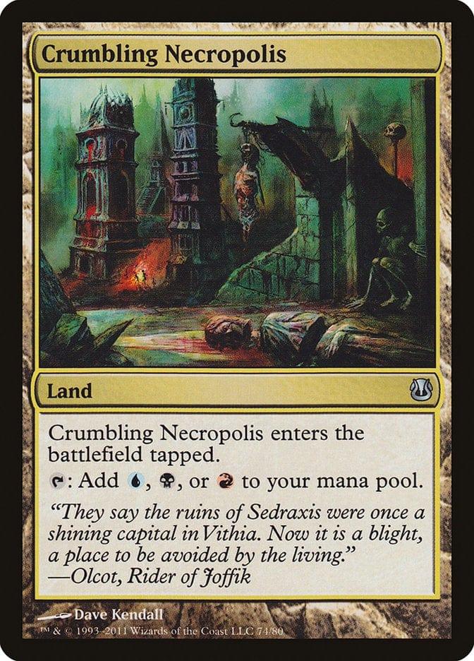 Magic: The Gathering MTG Single Crumbling Necropolis [Duel Decks: Ajani vs. Nicol Bolas]